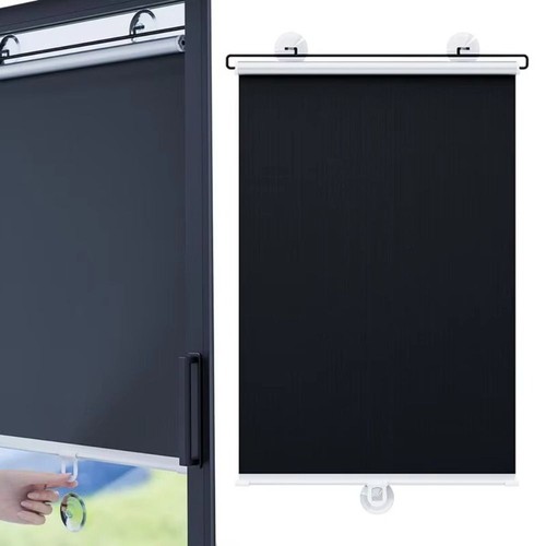 Mit saugnapf rollos schwarz - mit,