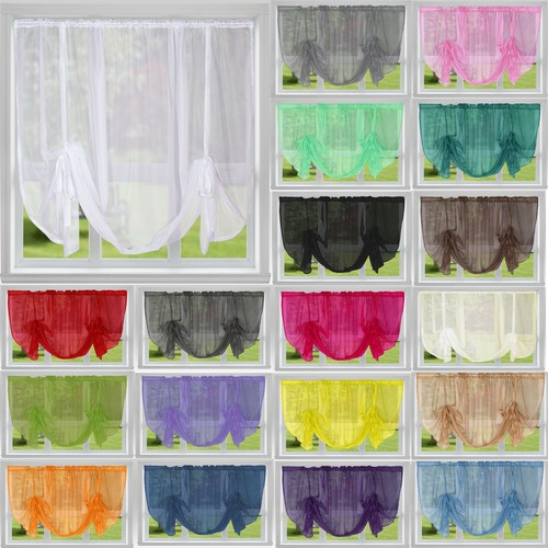 Voile raffrollos breit - 59",